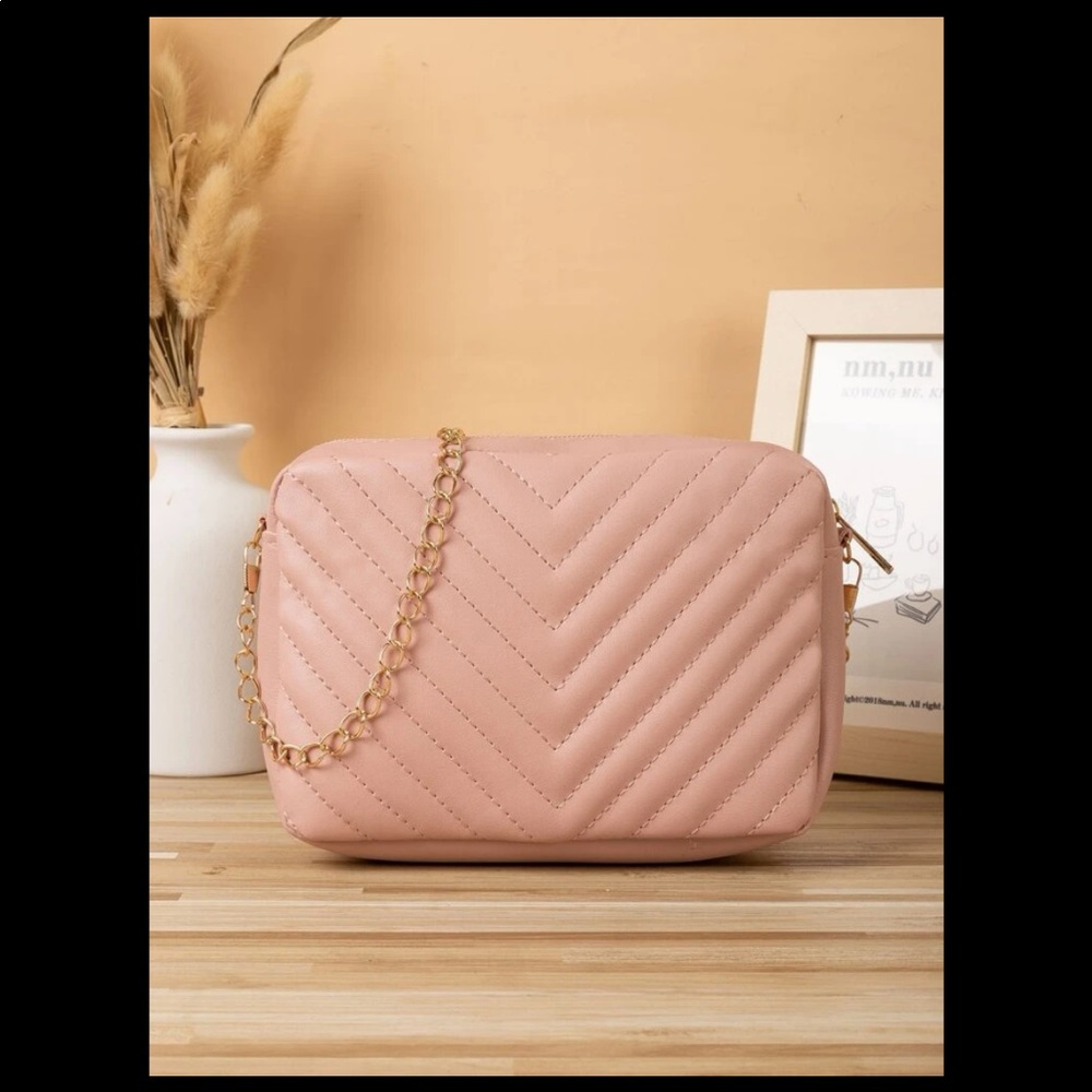 Brand New Pink Crossbody Bag